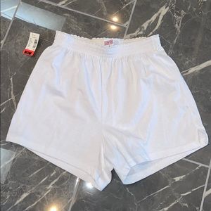 White Soffe Shorts NWT
